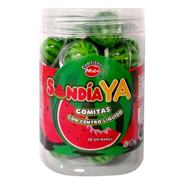 Gomita Sandia Ya - Mabu - Display Con 30 Unidades