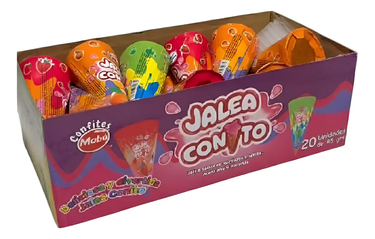 Jalea Conito Mabu - Libre De Sellos - Caja Con 20 Unidades