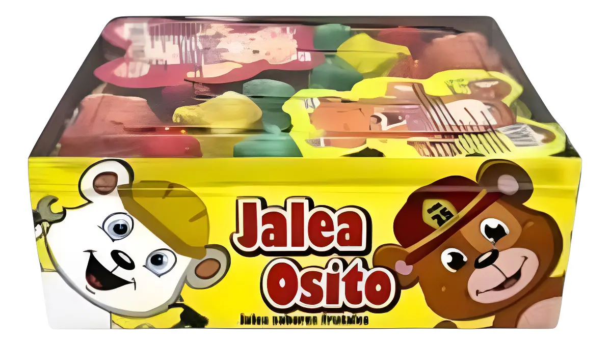 Jalea Osito Mabu - Libre De Sellos - Caja Con 24 Unidades