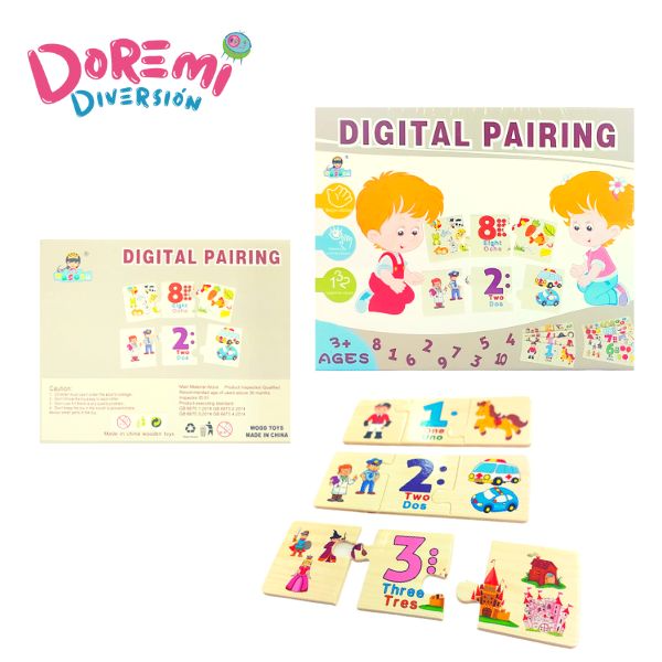 Juego Didáctico Digital Pairing (Categoría: 3 Años o +)