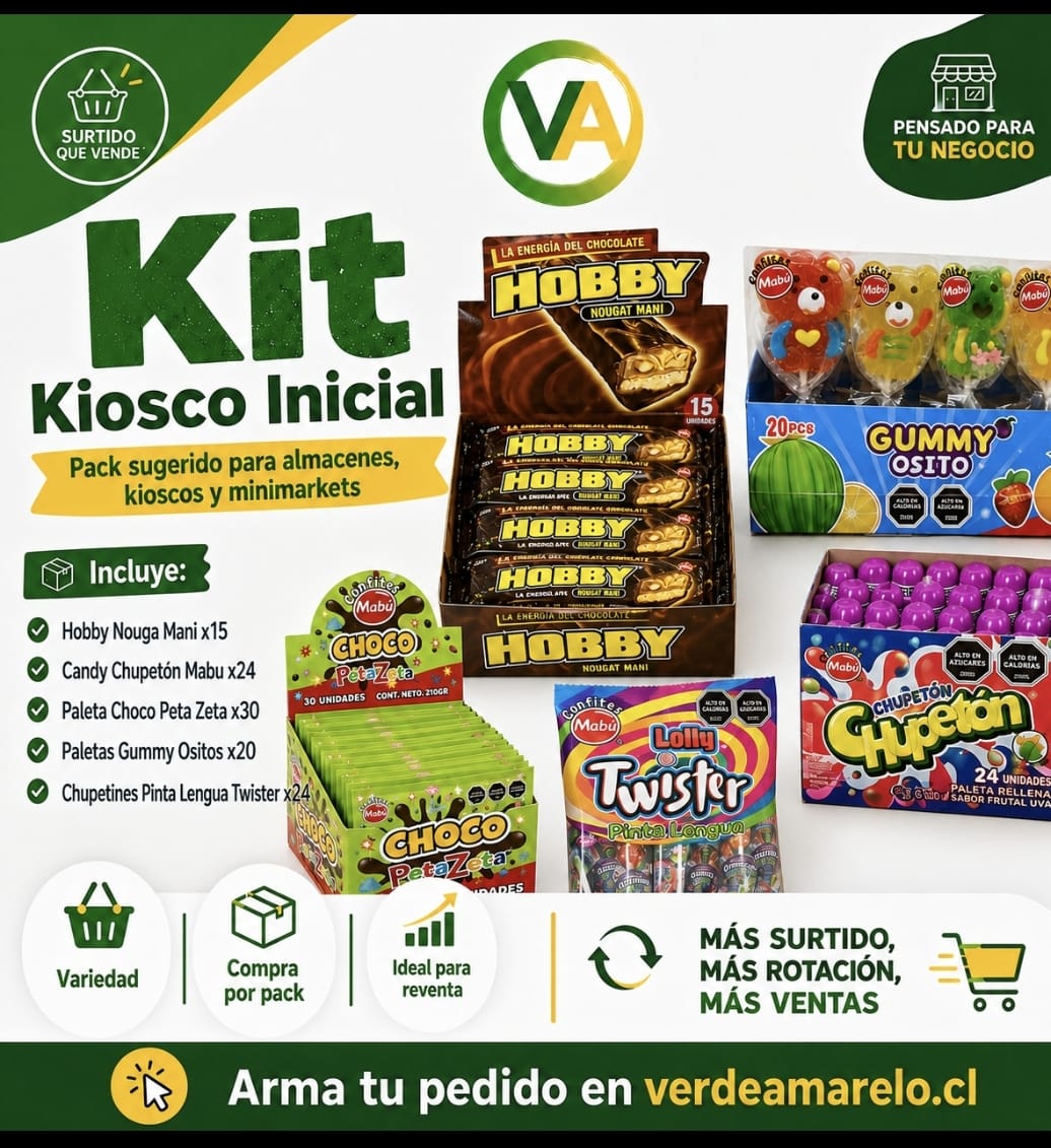 Pack "Inicial" - Pack Sugerido P/ Almacenes, Mini Markets y Quioscos