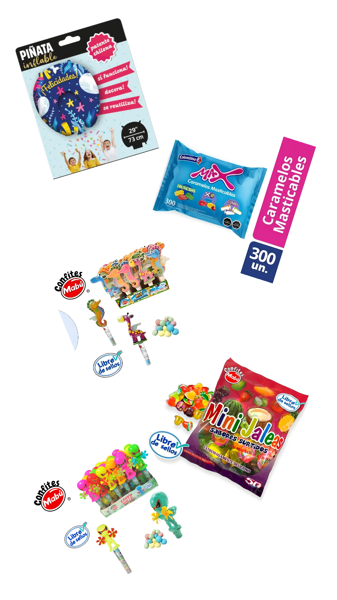 Kit de Cumpleaños Con Piñata Narval