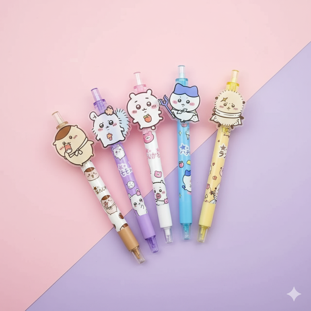 Lápiz Tinta Gel Kawaii Chikawa
