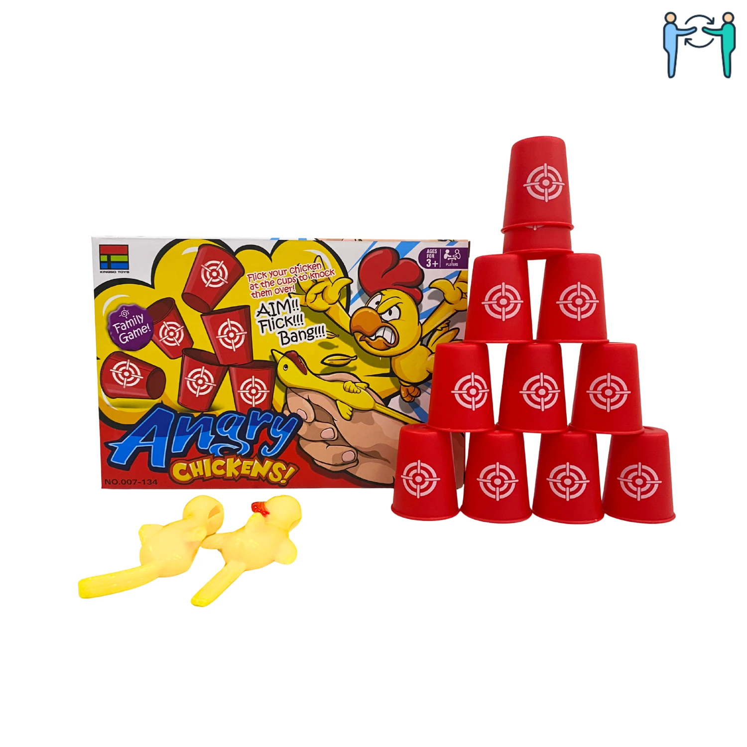 Juego de Mesa Pollos Voladores (3 Años o +)