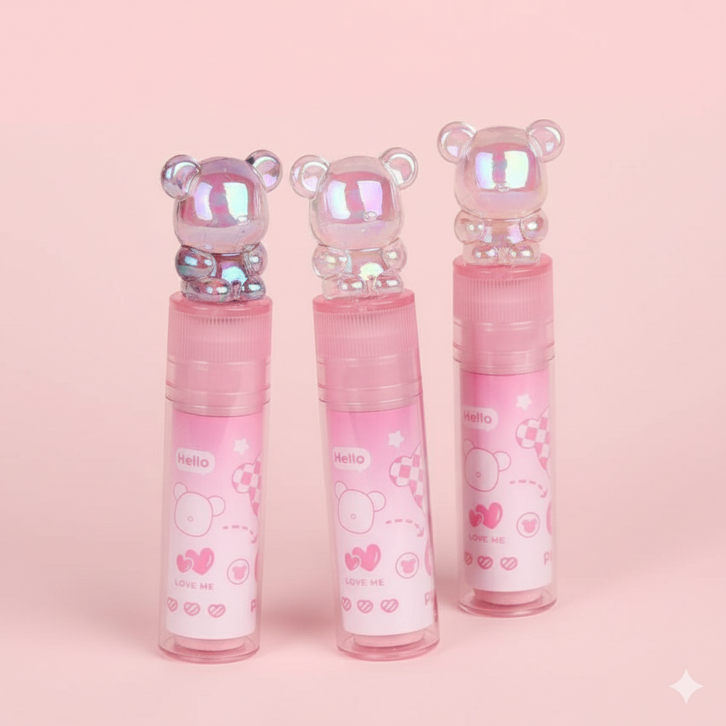 Goma de Borrar Kawaii Osito Adorable (Color Rosa)