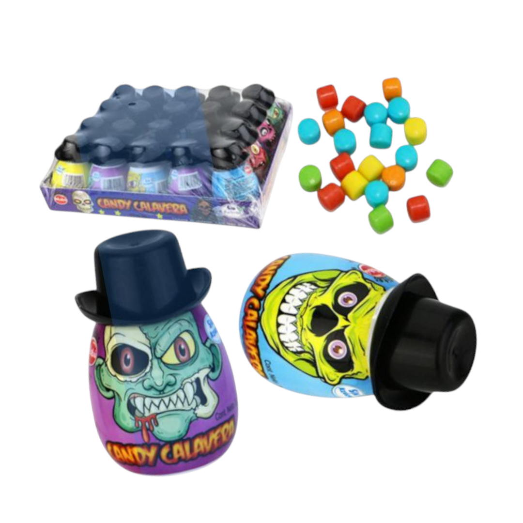 Candy Calavera Sin Azúcar (Caja Con 20 Unidades) - Mabu